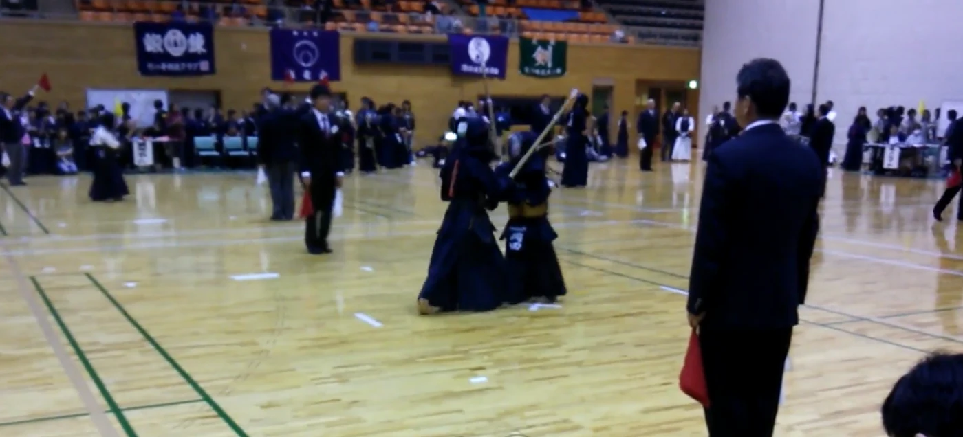 小学生時代に出場した郡山剣道クラブの大会の写真